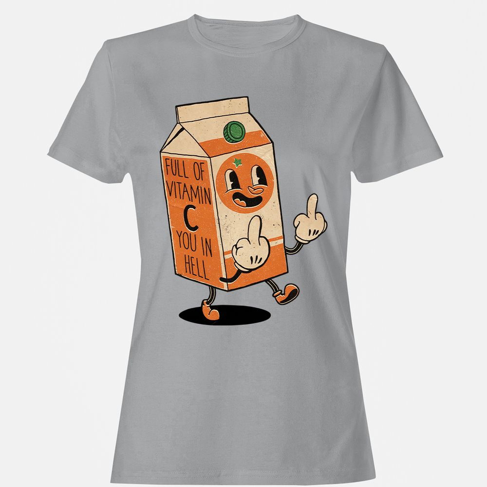 Women's T-Shirt - HJGXE73T - Sport Grey - 15