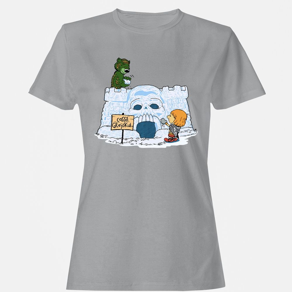 Women's T-Shirt - 7D57UX8Y - Sport Grey - 15