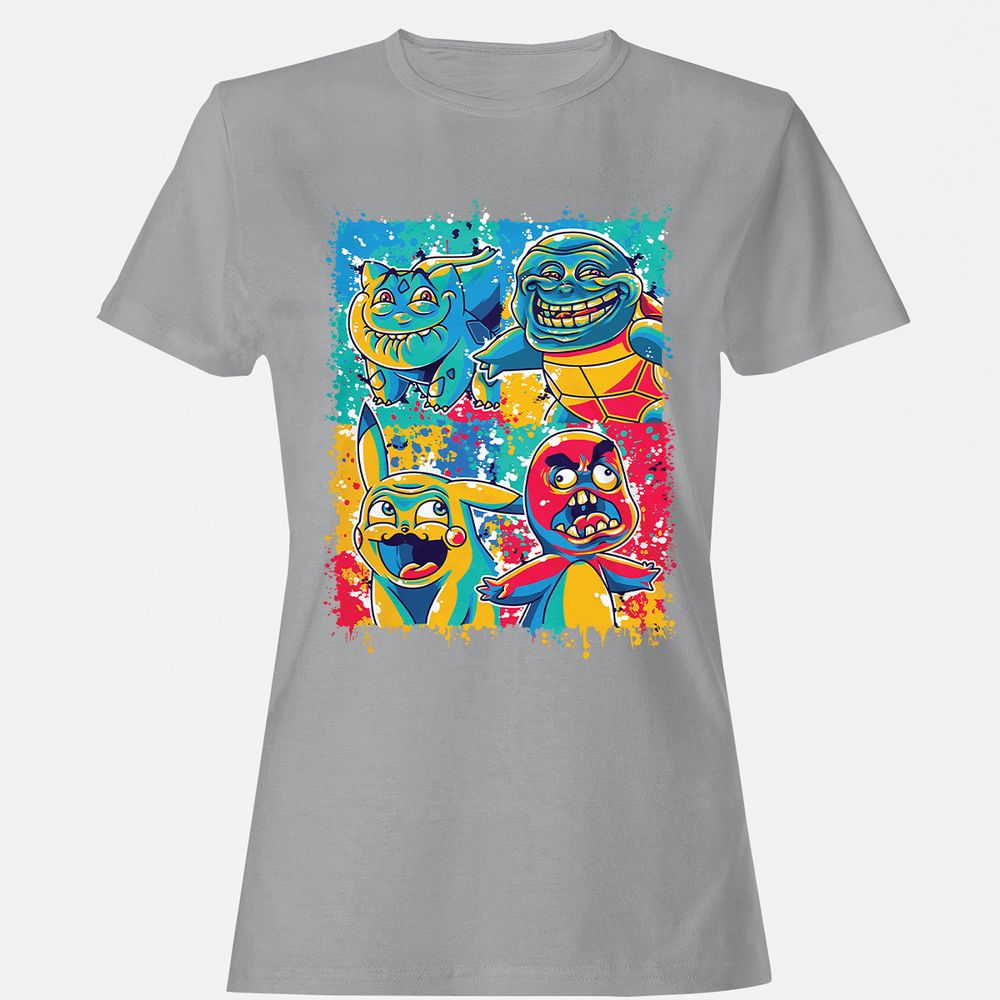 Women's T-Shirt - 7QLUWNXU - Sport Grey - 15