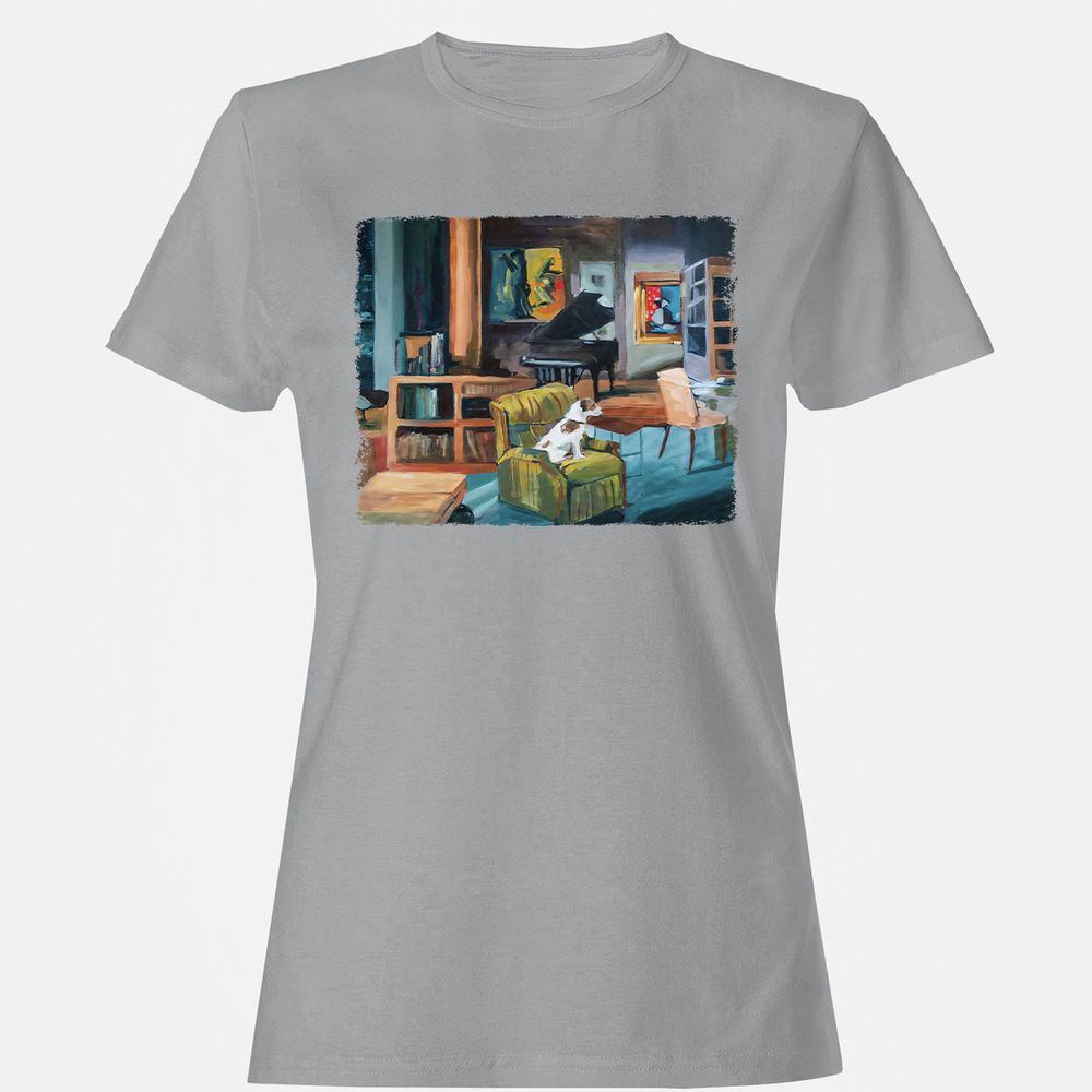 Women's T-Shirt - CZ36MY9Y - Sport Grey - 15