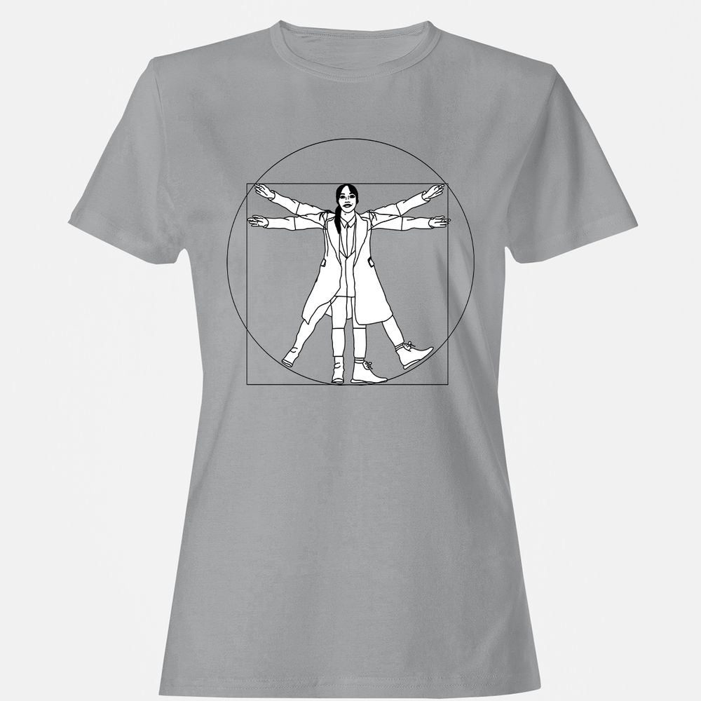 Vitruvian Philomena Cunk - Cunk on Earth - Sport Grey - 15
