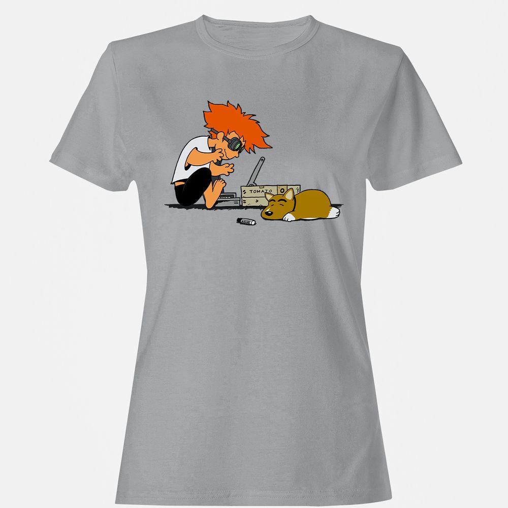 Women's T-Shirt - LX6C7821 - Sport Grey - 15