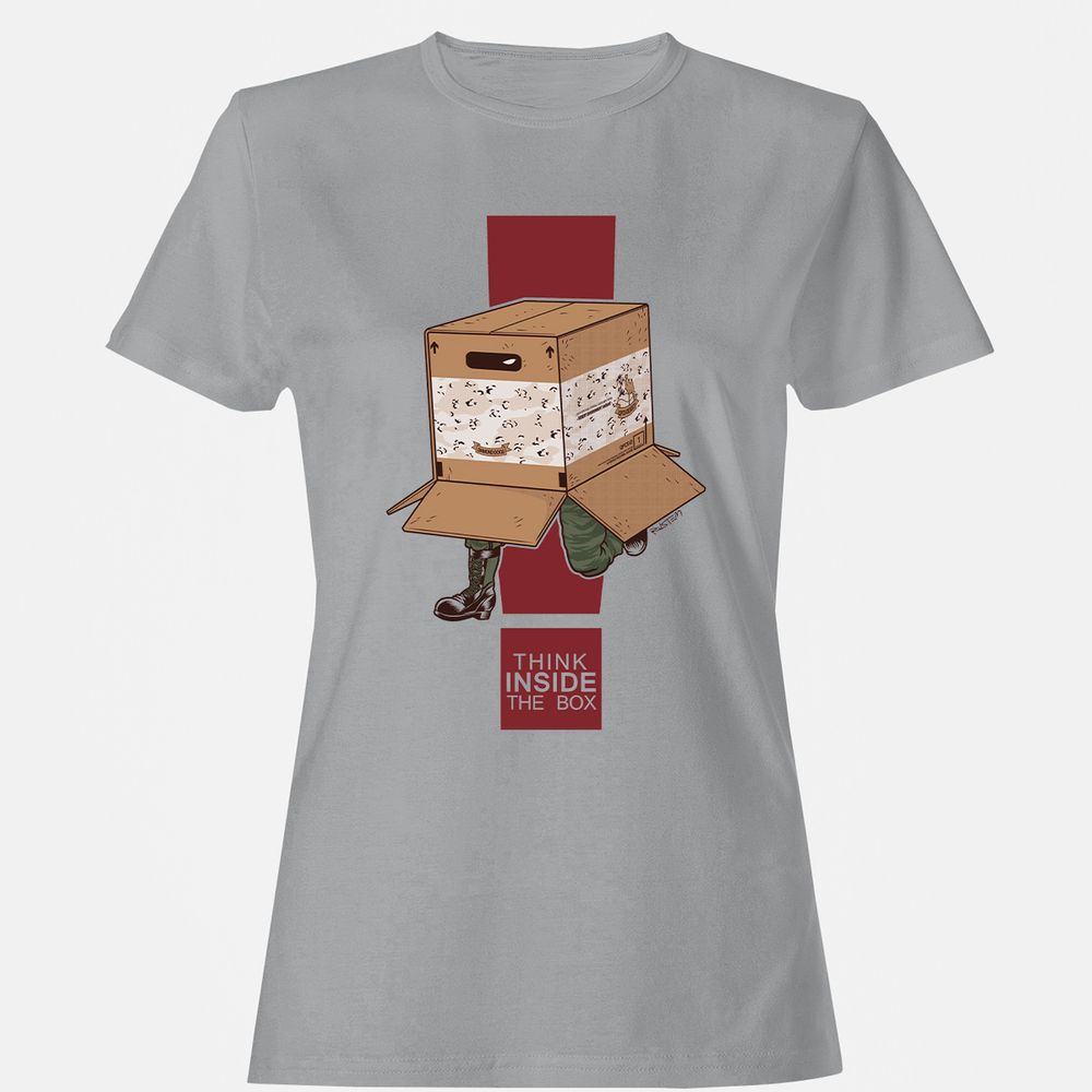 Women's T-Shirt - 8GAHCQYN - Sport Grey - 15