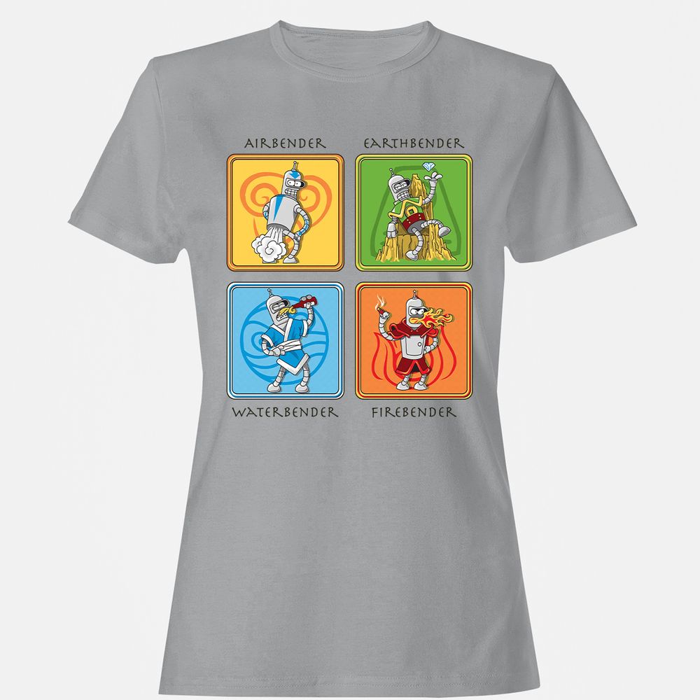 Women's T-Shirt - HP6Z3ZFU - Sport Grey - 15