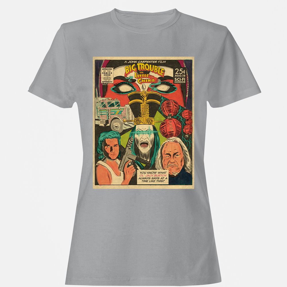 Women's T-Shirt - CTGU2KLP - Sport Grey - 15