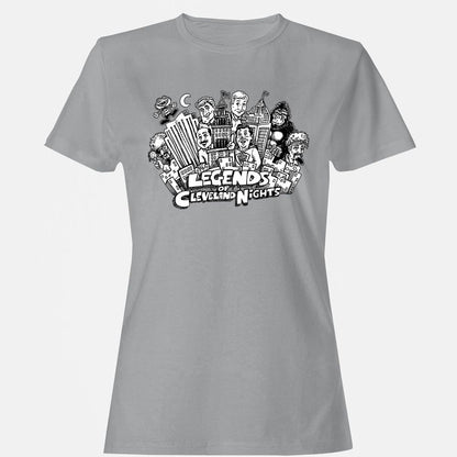 Women's T-Shirt - KZUVNJNF - Sport Grey - 15