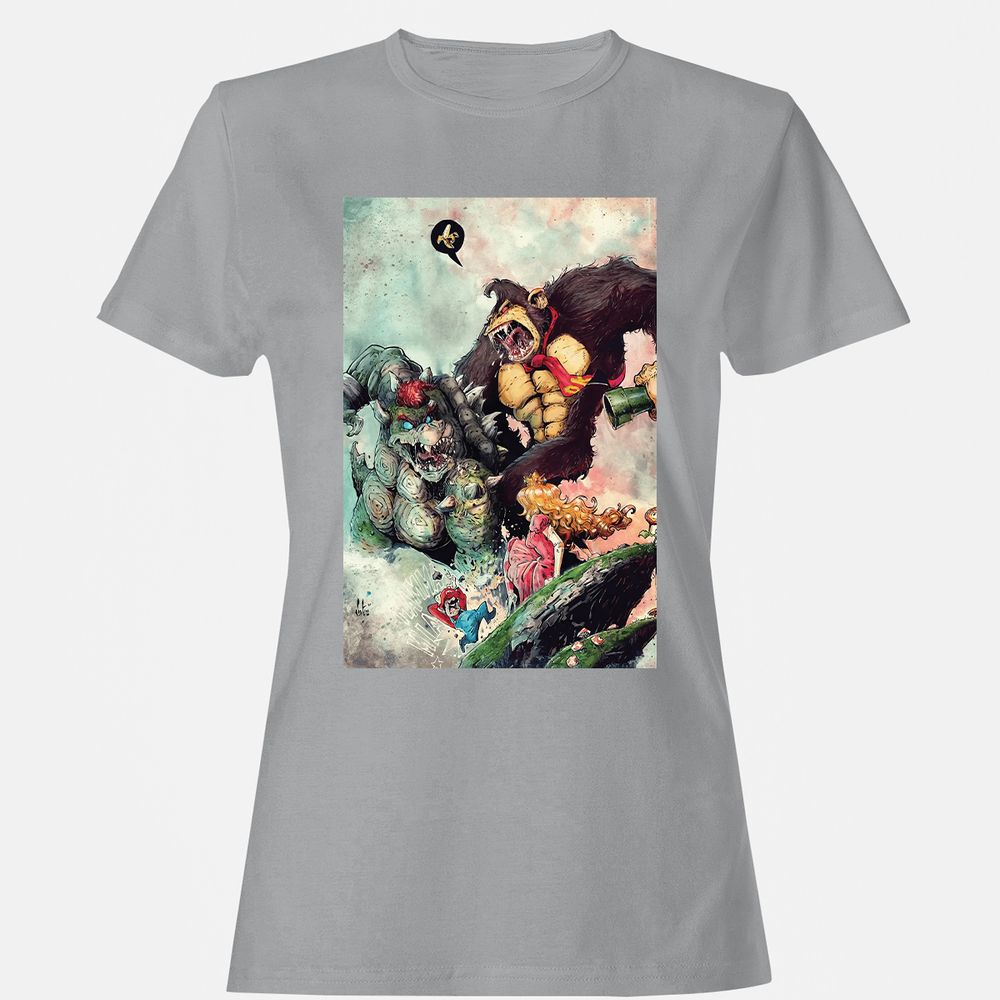 Women's T-Shirt - EUFUBV2Z - Sport Grey - 15