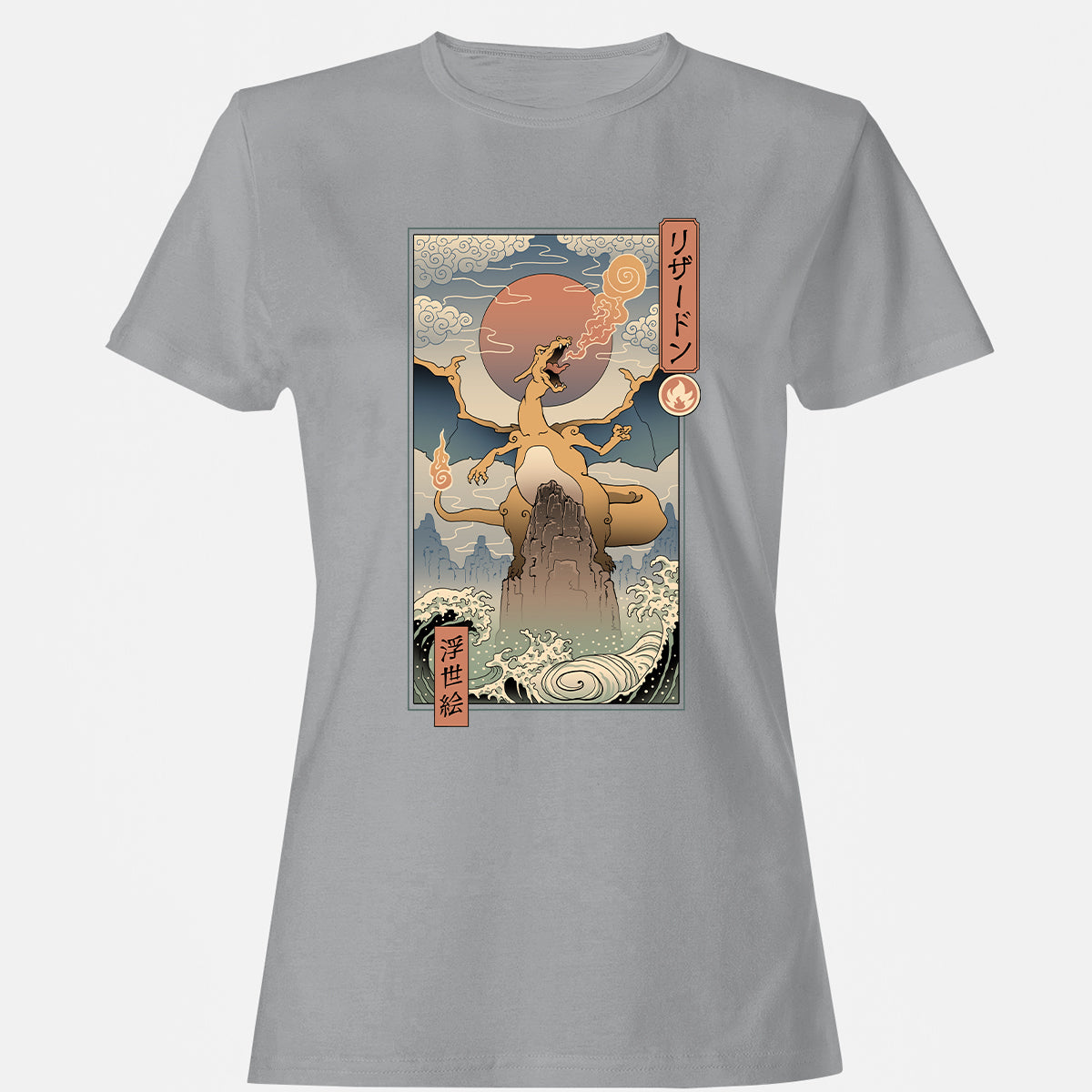 Women's T-Shirt - H68AJRNL - Sport Grey - 15