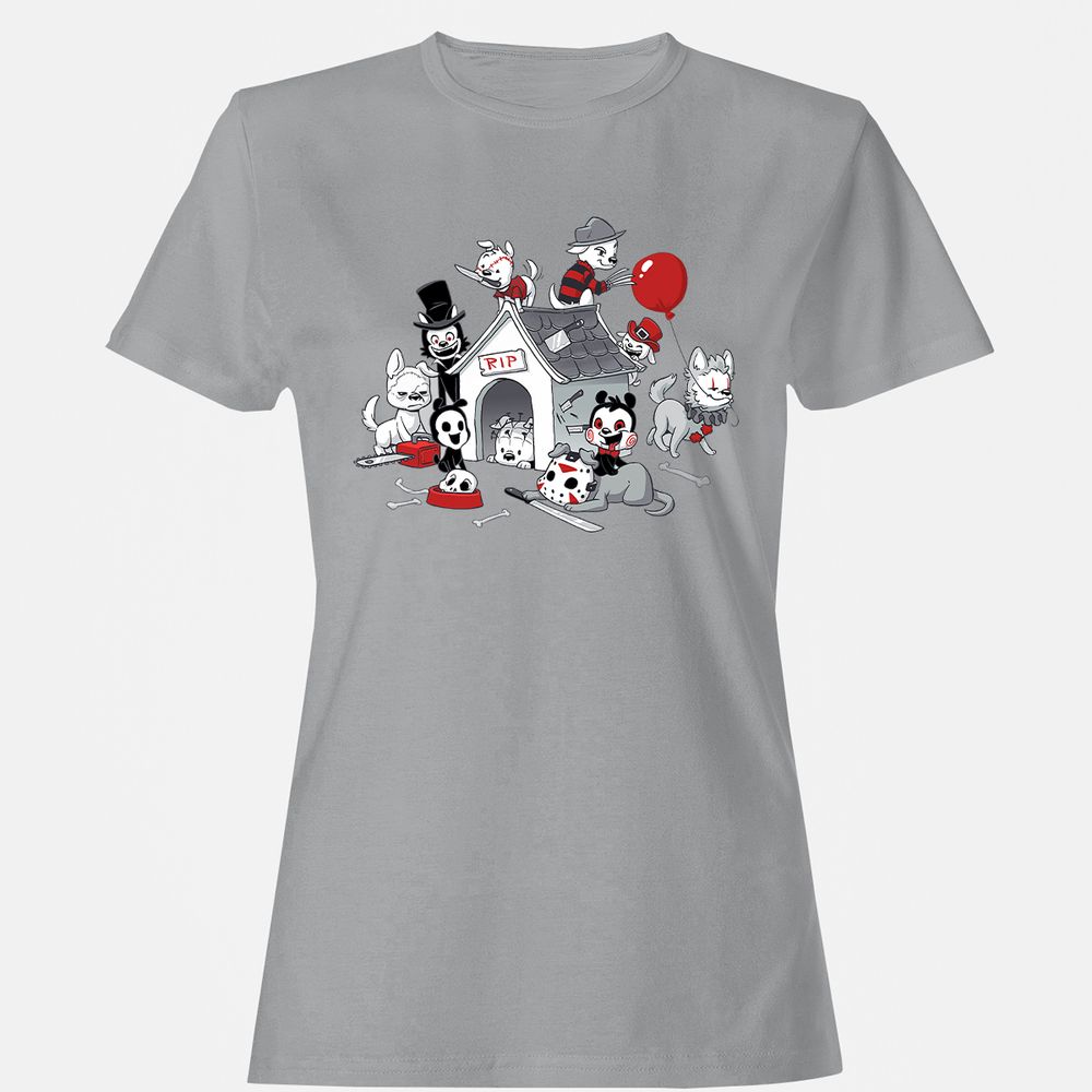 Women's T-Shirt - VL1QESMF - Sport Grey - 15