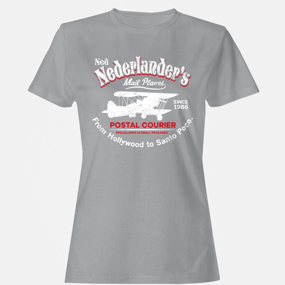 Women's T-Shirt - QL5Z7AMB - Sport Grey - 15