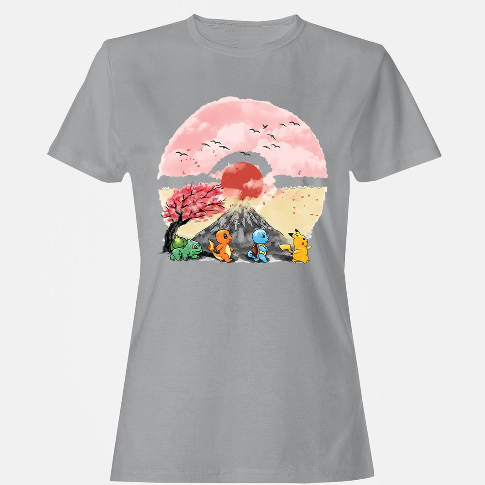 Women's T-Shirt - EFUJAZLG - Sport Grey - 15