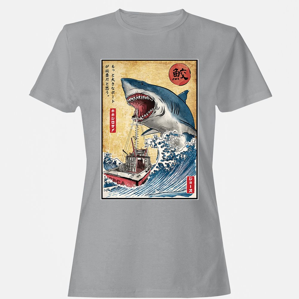 Women's T-Shirt - GKH4BTWD - Sport Grey - 15