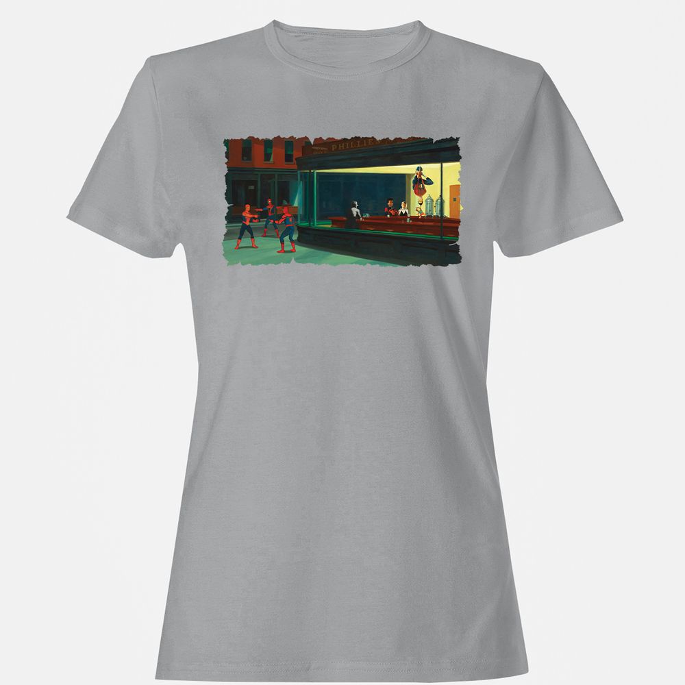 Women's T-Shirt - 3CV5GW8K - Sport Grey - 15