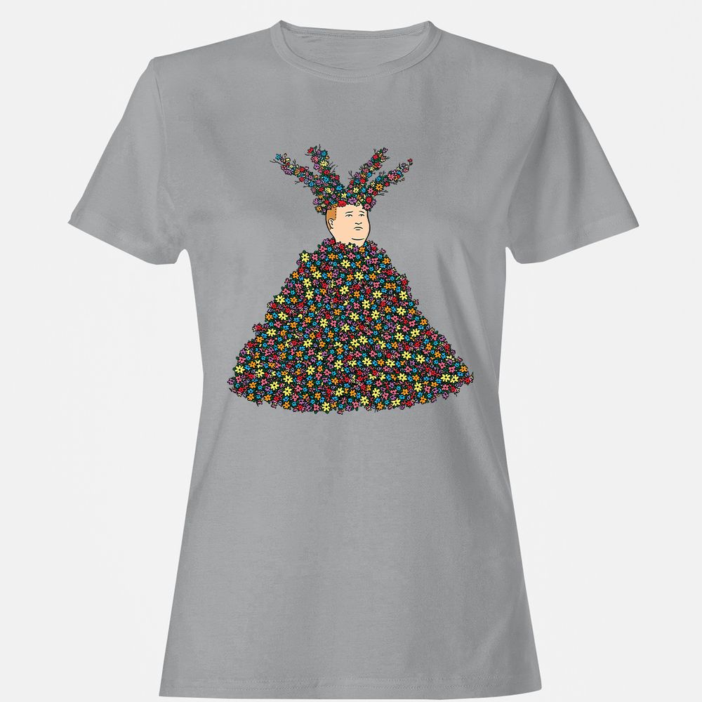 Women's T-Shirt - U4FZDN7N - Sport Grey - 15