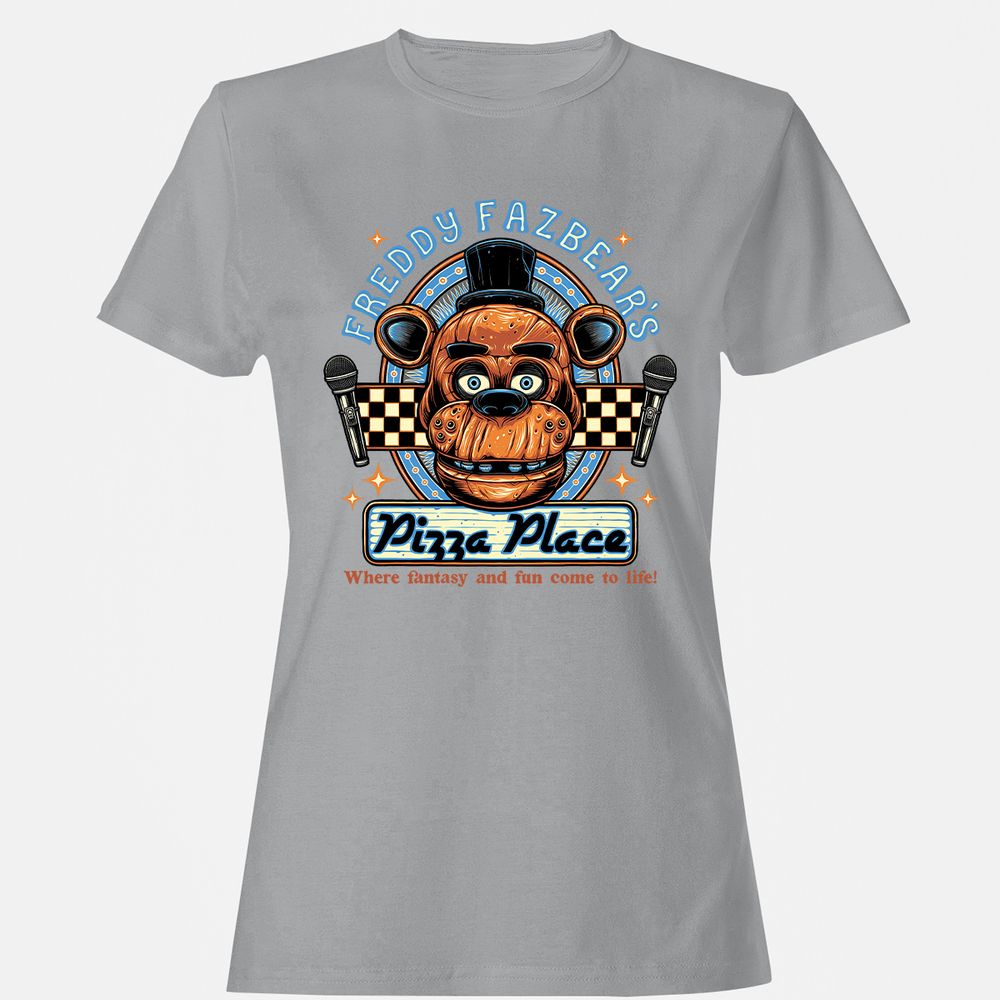 Women's T-Shirt - HUJNT77H - Sport Grey - 15