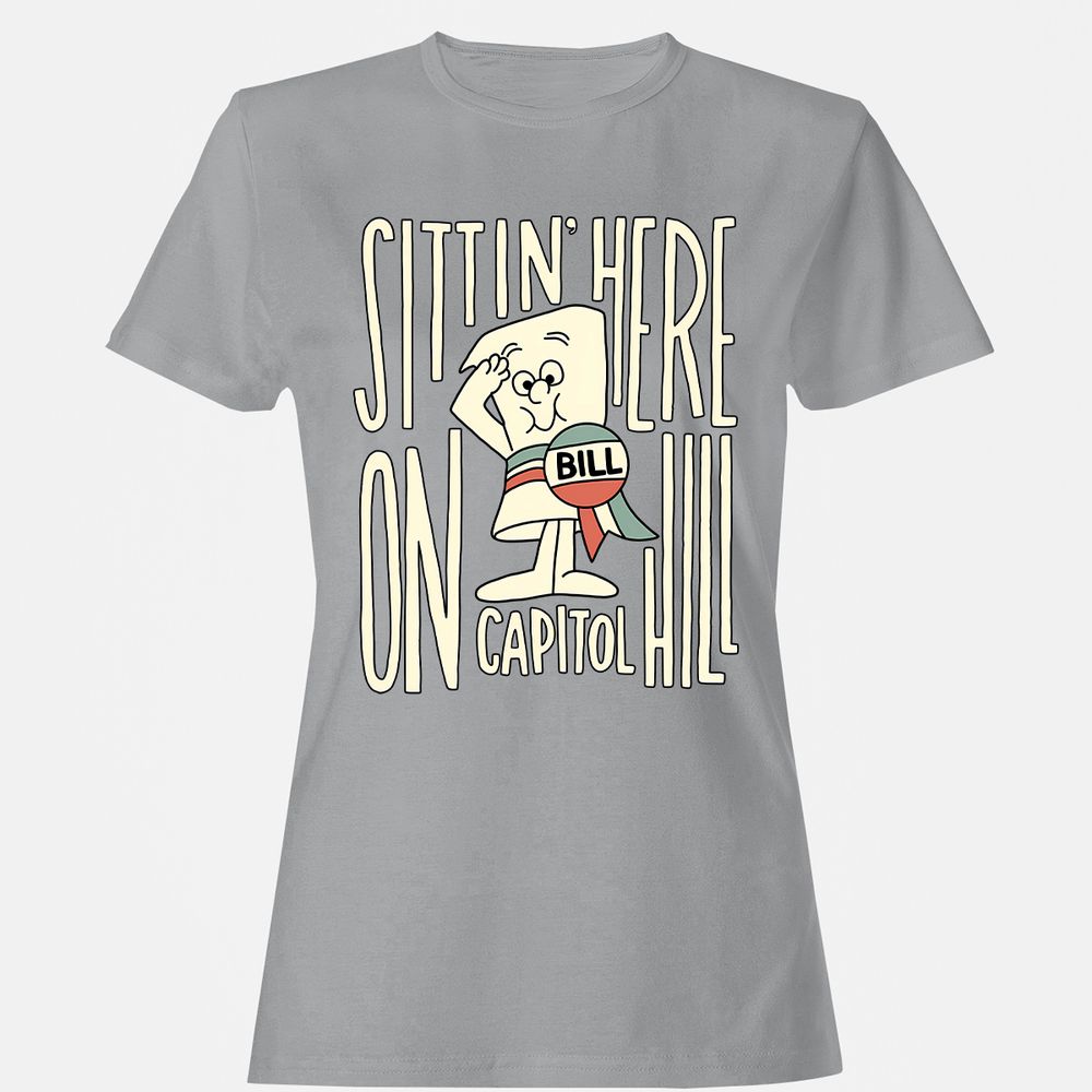 Women's T-Shirt - 1QP1LJFE - Sport Grey - 15