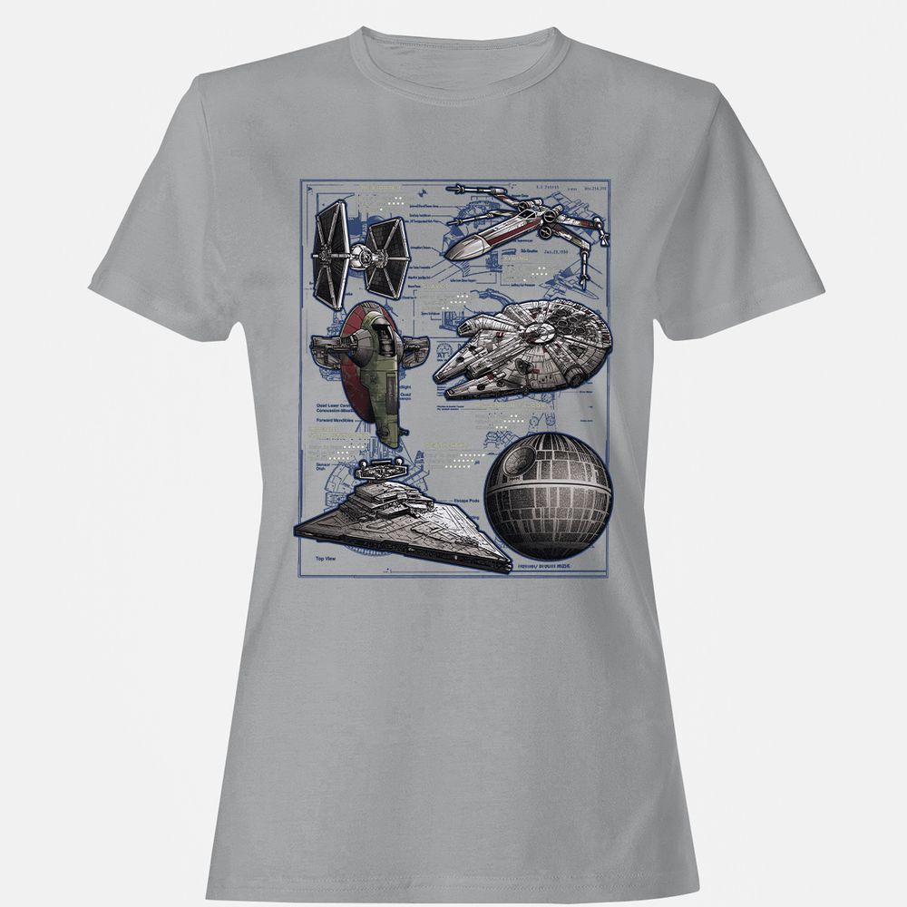 Women's T-Shirt - XLBNLW5S - Sport Grey - 15