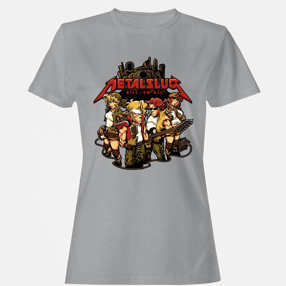 Women's T-Shirt - 6LNS31JZ - Sport Grey - 15