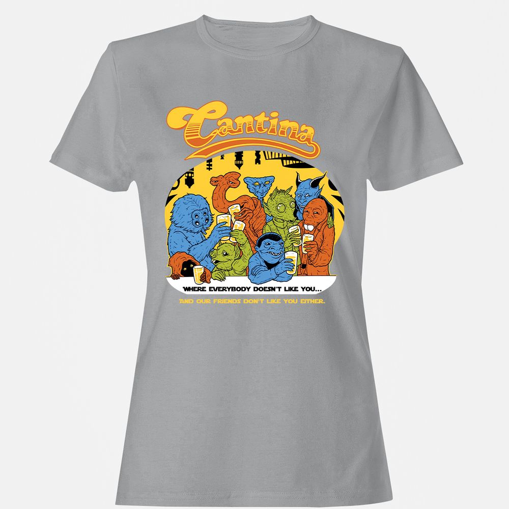 Women's T-Shirt - 4LVGE2VZ - Sport Grey - 15