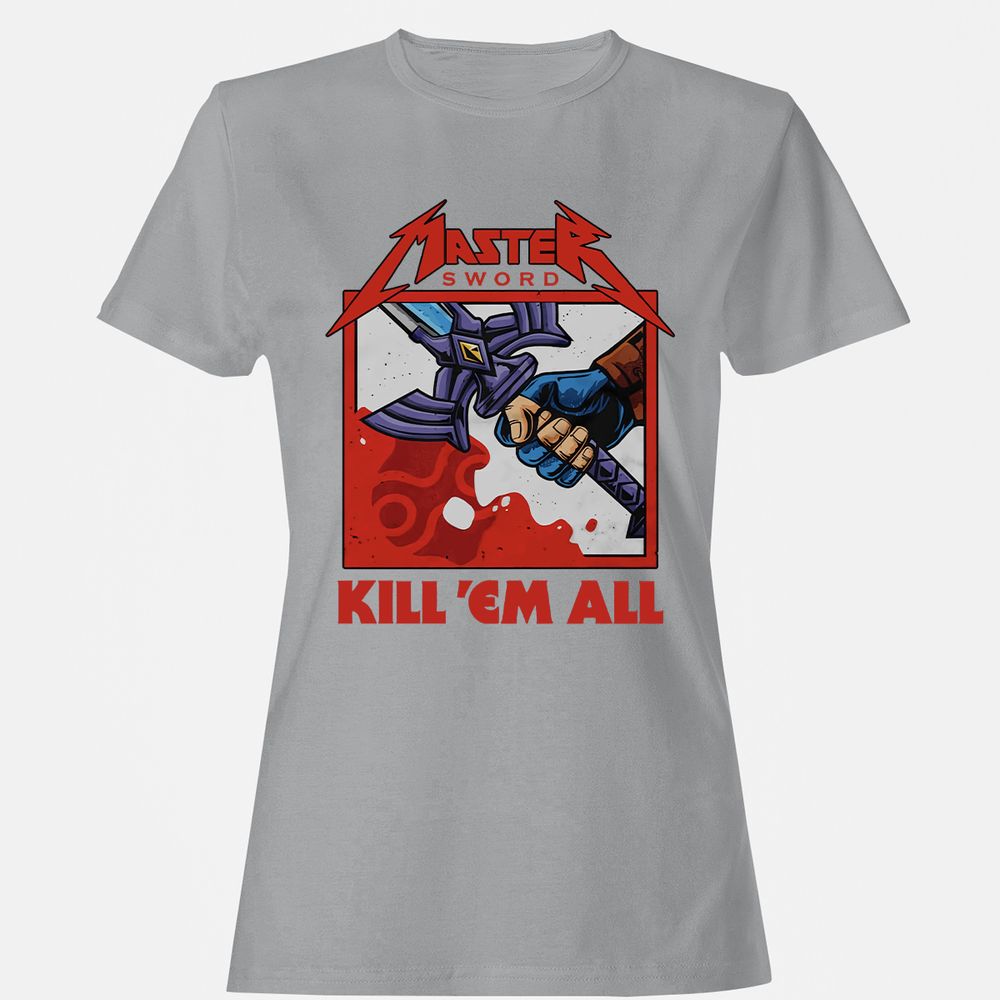 Women's T-Shirt - X6ZE8FKG - Sport Grey - 15