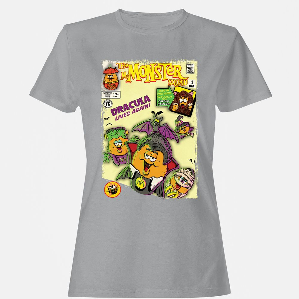 Women's T-Shirt - 7E26KNCE - Sport Grey - 15