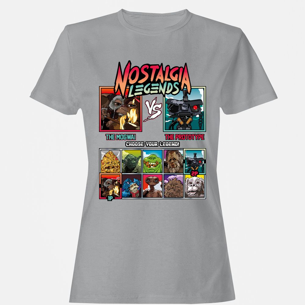 Women's T-Shirt - V3GQMPZ9 - Sport Grey - 15