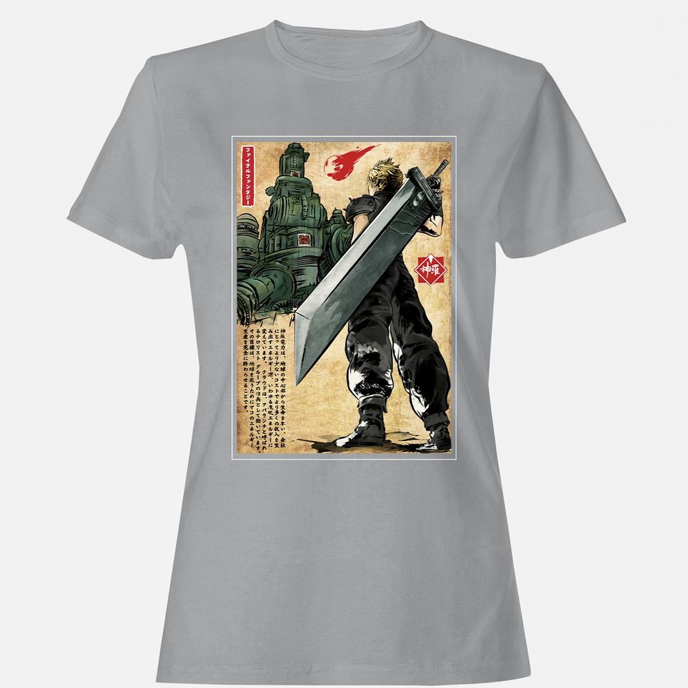 Women's T-Shirt - G7PZZUL3 - Sport Grey - 15