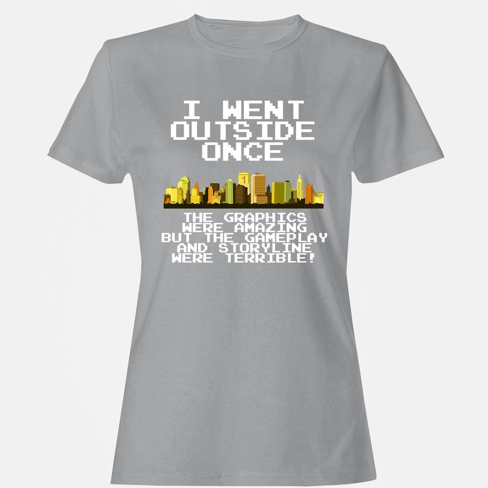 Women's T-Shirt - N497WA4U - Sport Grey - 15
