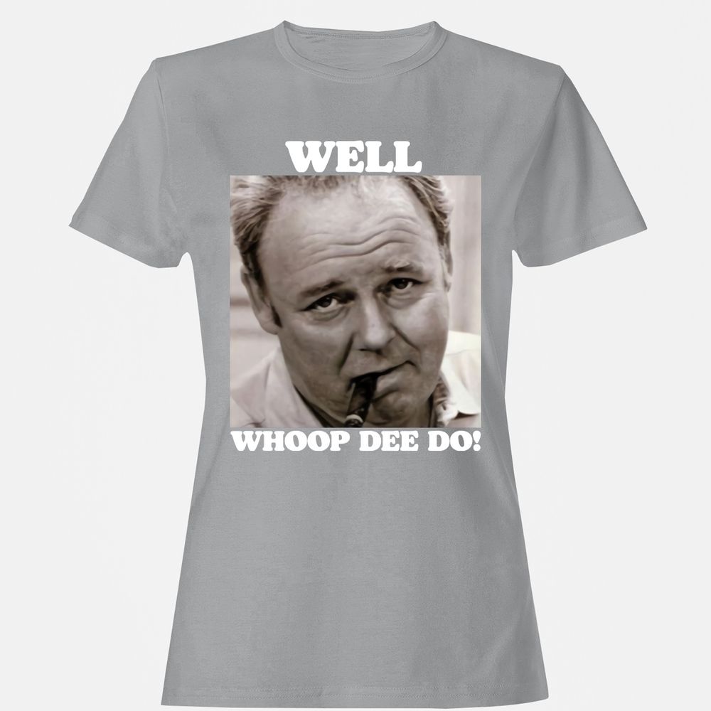 Funny 70s Tv Quote Whoop Dee Do - Sport Grey - 15