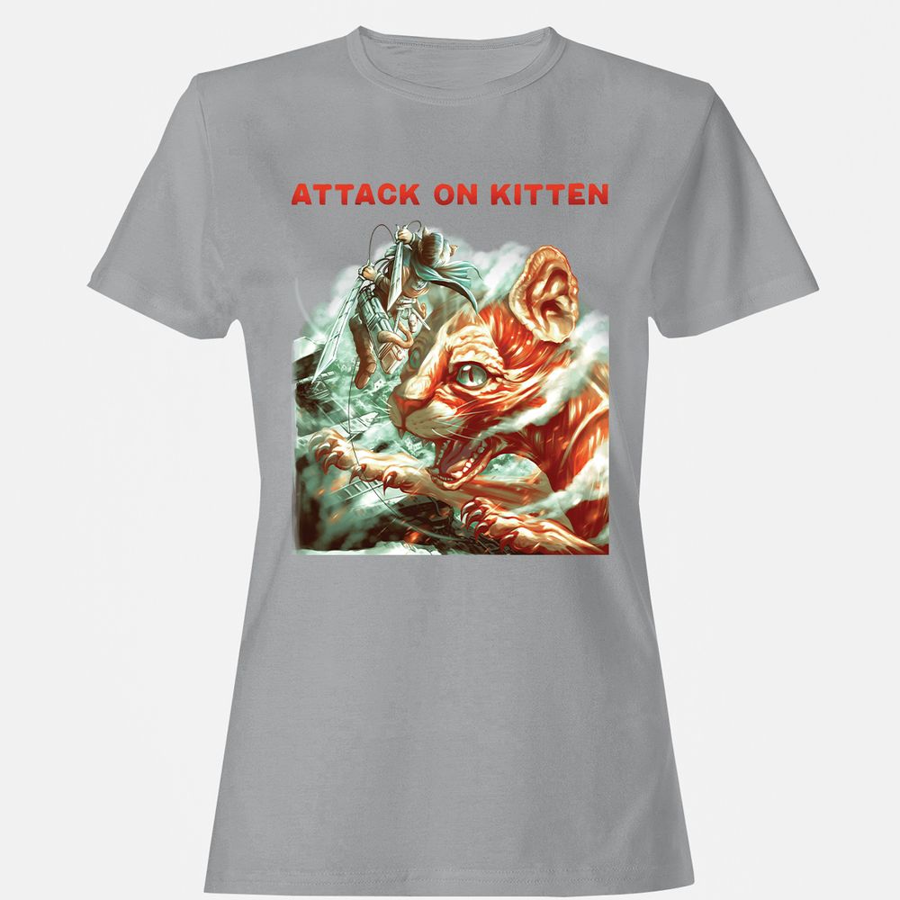 Women's T-Shirt - EA14V368 - Sport Grey - 15