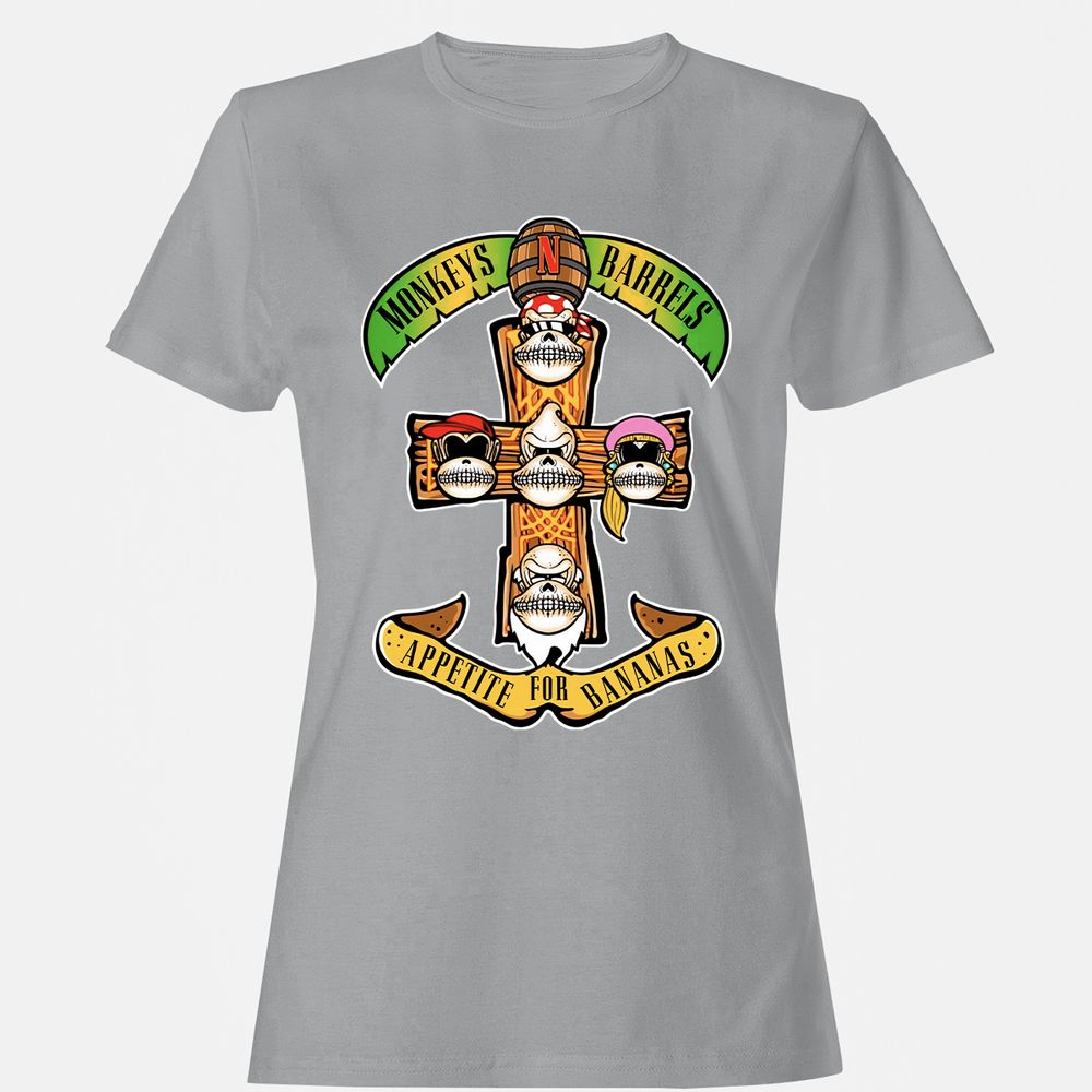Women's T-Shirt - XZMLWN6G - Sport Grey - 15
