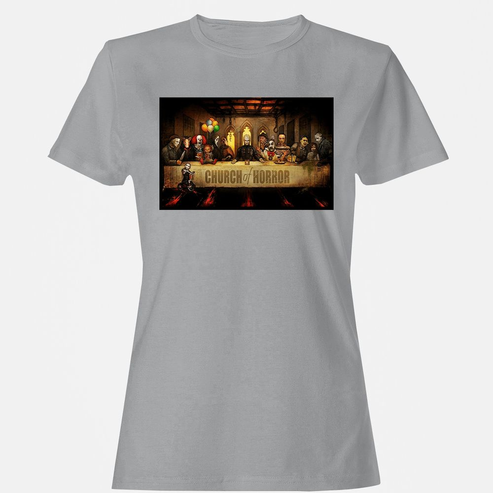 Women's T-Shirt - BZX9RVZU - Sport Grey - 15