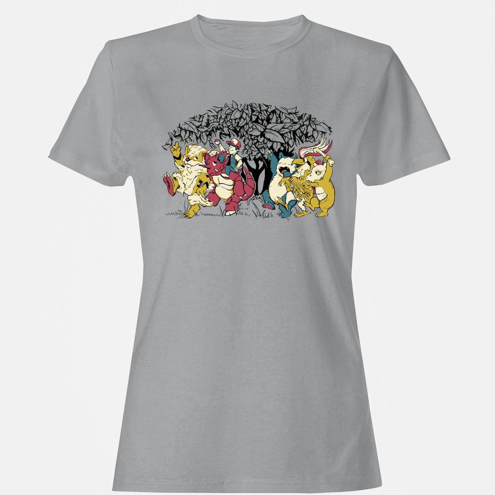 Women's T-Shirt - LTQRQBEW - Sport Grey - 15