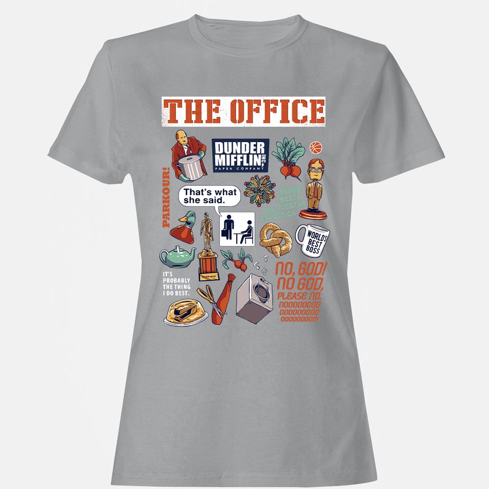 Women's T-Shirt - XH8XTTL8 - Sport Grey - 15