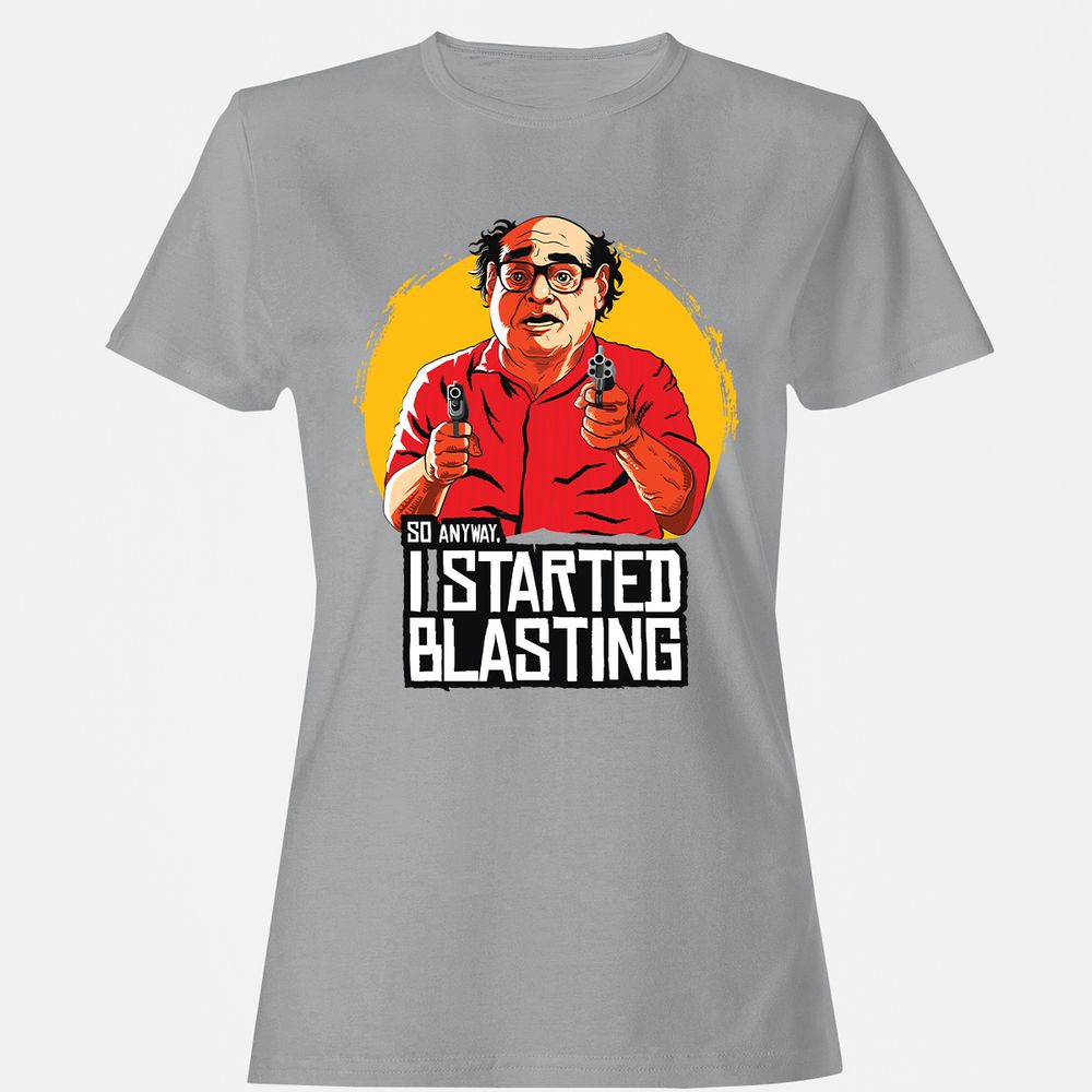 Women's T-Shirt - TSWDSLF4 - Sport Grey - 15