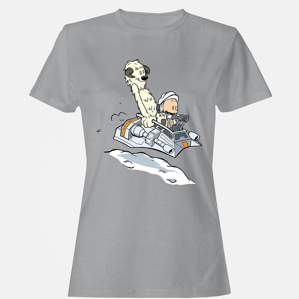 Women's T-Shirt - XGZ7QVV4 - Sport Grey - 15