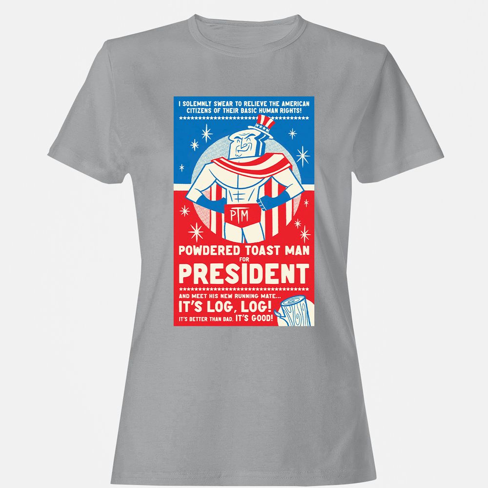 Women's T-Shirt - LVU3AWYQ - Sport Grey - 15