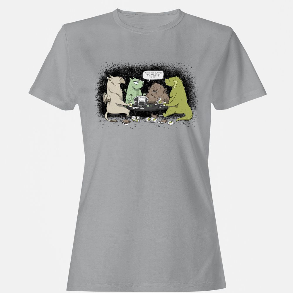 Women's T-Shirt - DX6RP37H - Sport Grey - 15