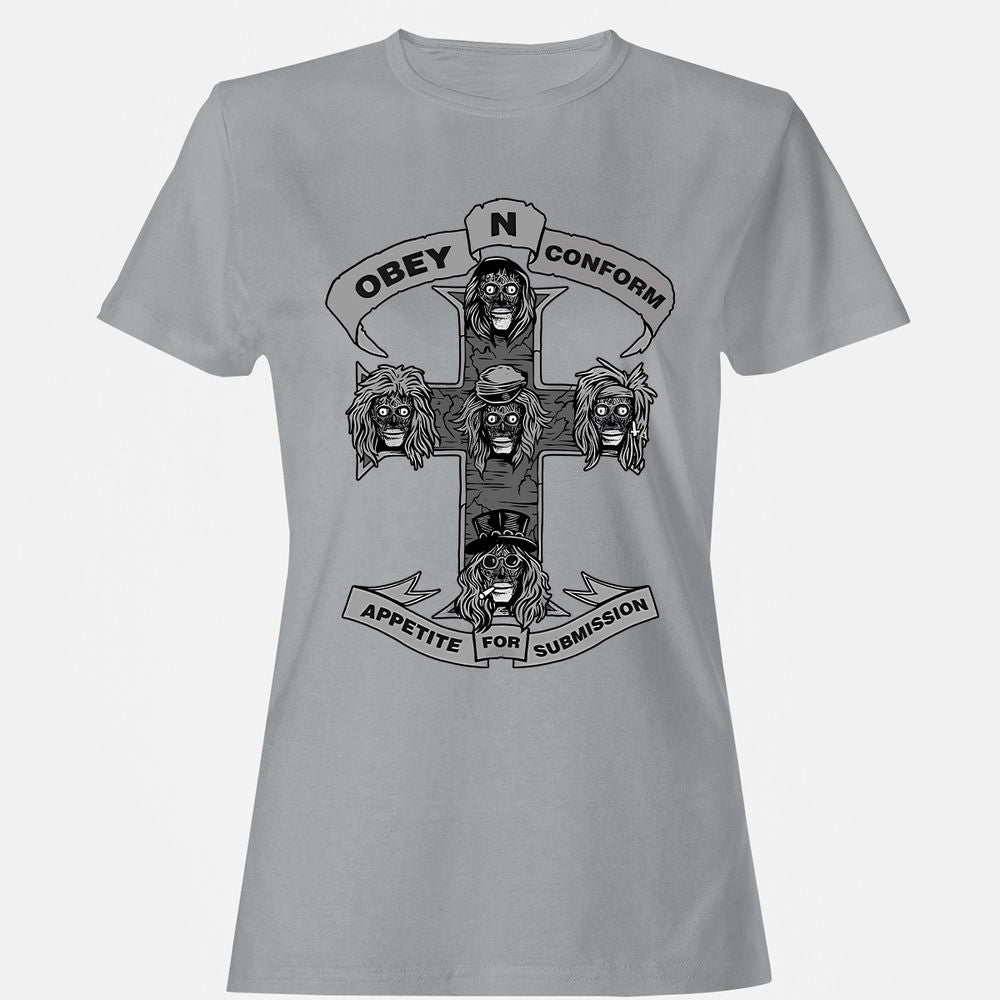 Women's T-Shirt - V1JKA5VG - Sport Grey - 15
