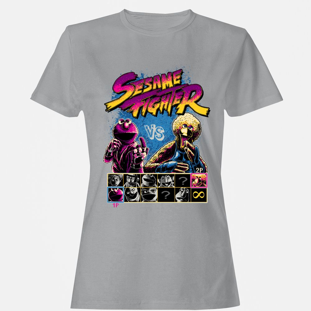 Women's T-Shirt - B4GA6F8C - Sport Grey - 15