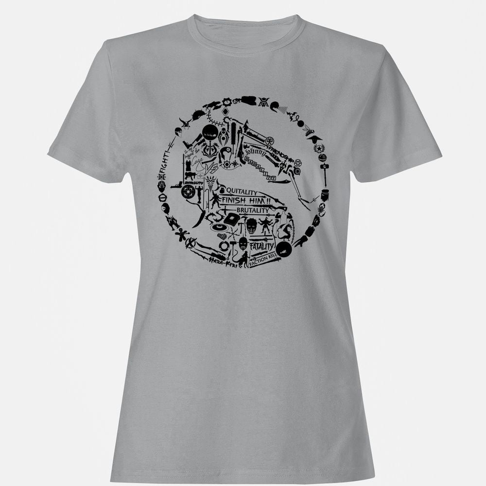 Women's T-Shirt - 4ANR8YE6 - Sport Grey - 15