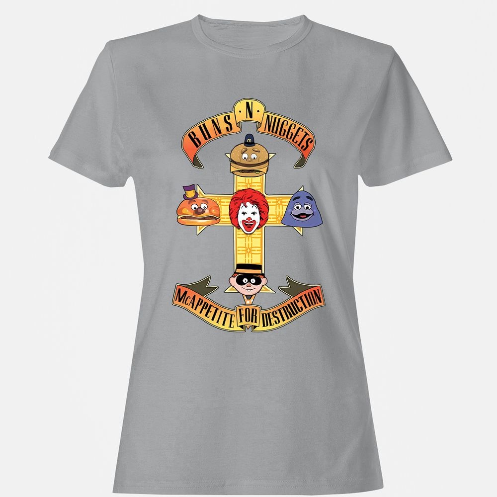 Women's T-Shirt - NHEDZLFH - Sport Grey - 15