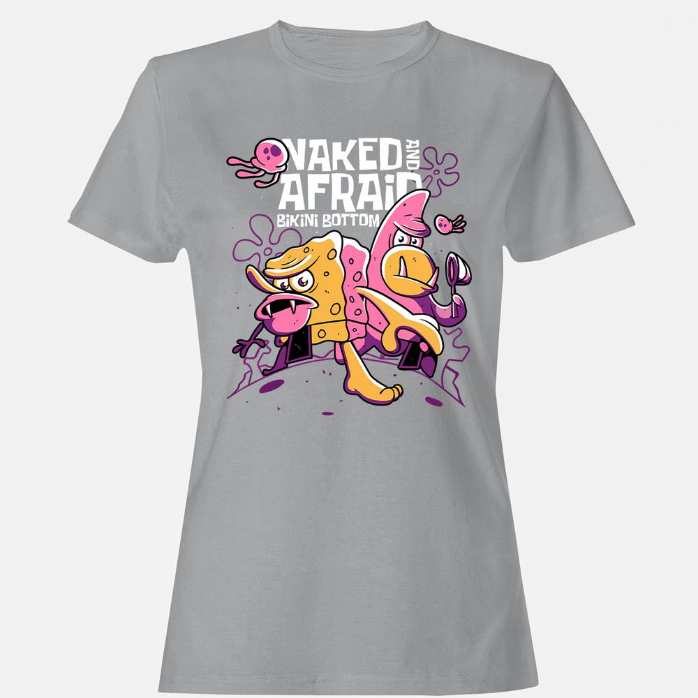 Women's T-Shirt - 4KJBJFST - Sport Grey - 15