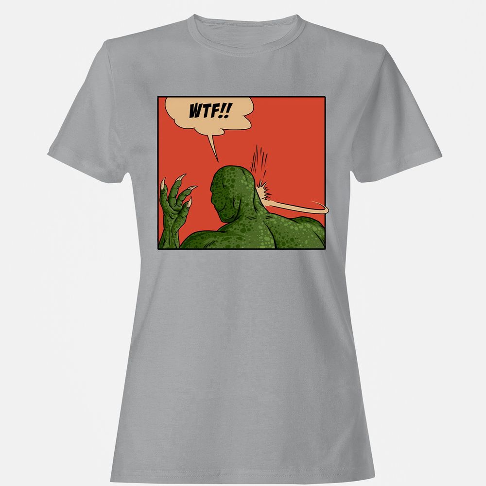 Women's T-Shirt - WTF3ML1K - Sport Grey - 15