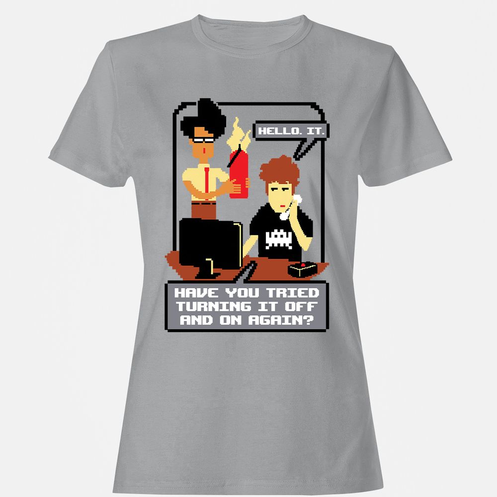 Women's T-Shirt - H9ZNEF2Z - Sport Grey - 15
