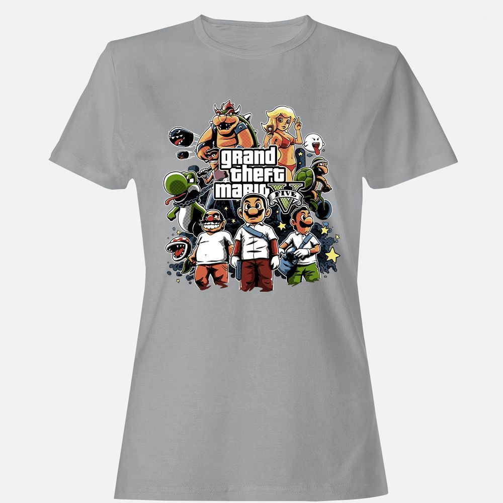 Women's T-Shirt - 456CRG4P - Sport Grey - 15