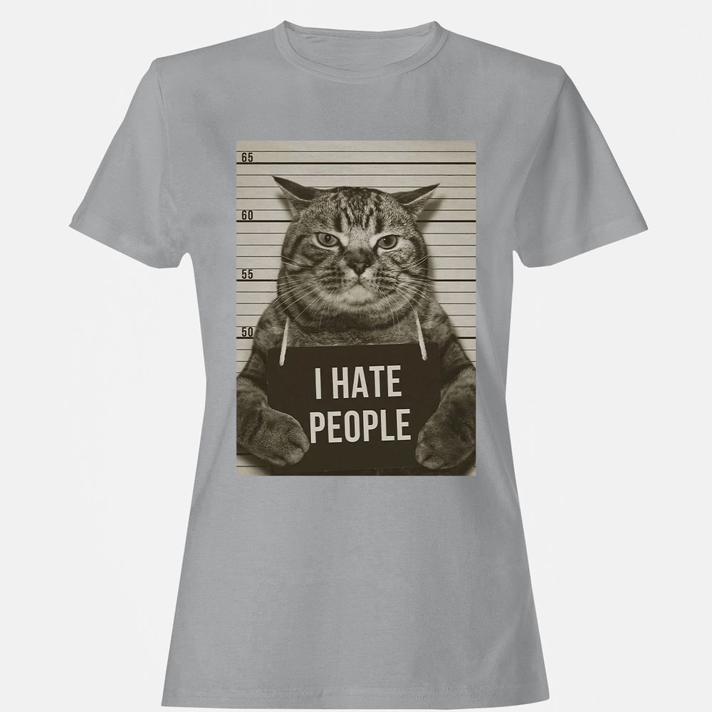 Women's T-Shirt - Q8WJD9UC - Sport Grey - 15