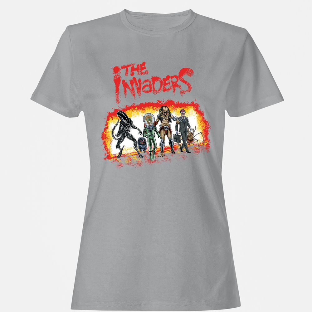 Women's T-Shirt - DR4K7TTN - Sport Grey - 15