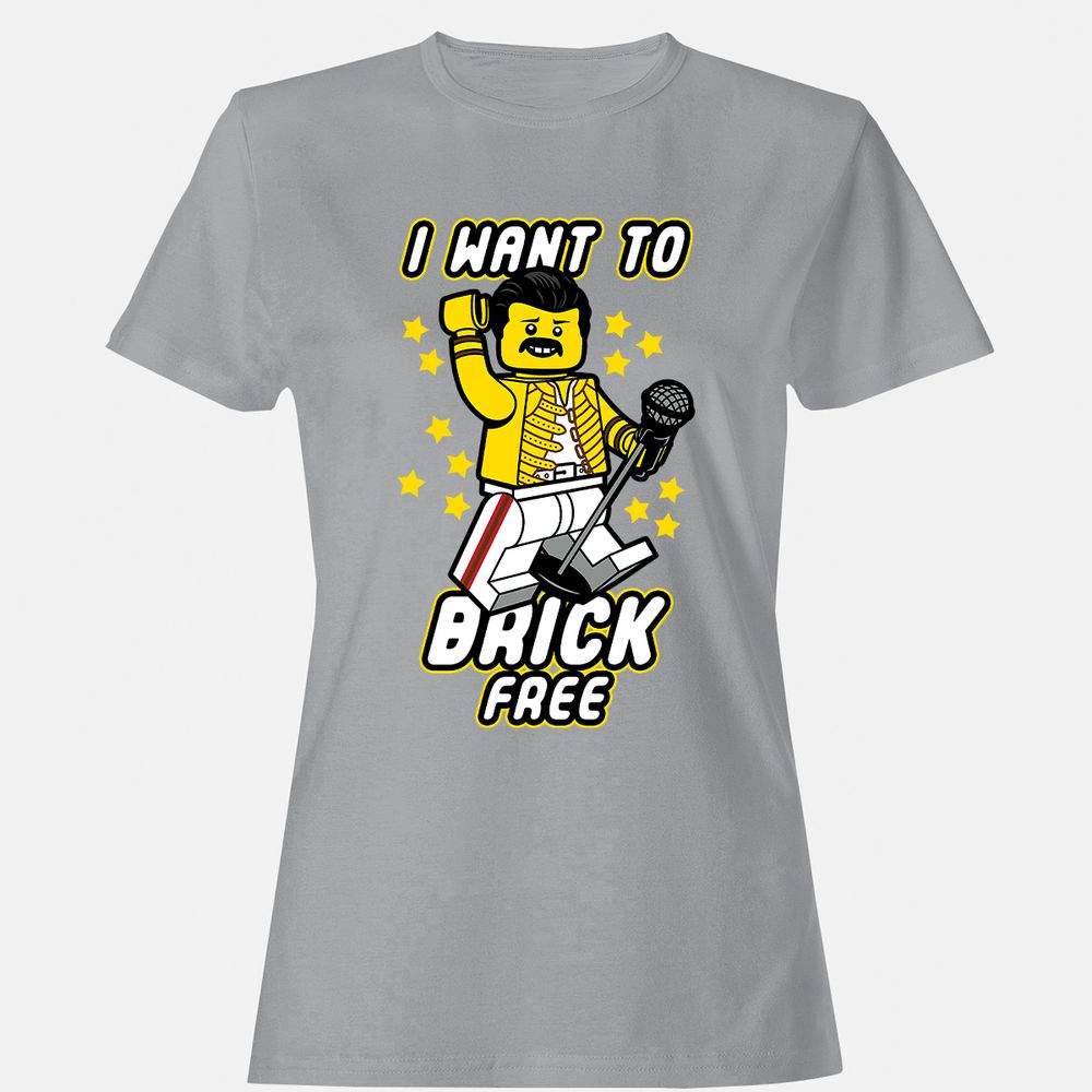Women's T-Shirt - J7HBEHYQ - Sport Grey - 15