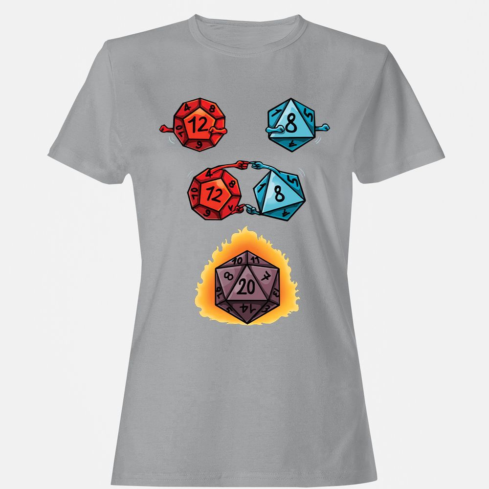 Women's T-Shirt - BS7XQ86N - Sport Grey - 15